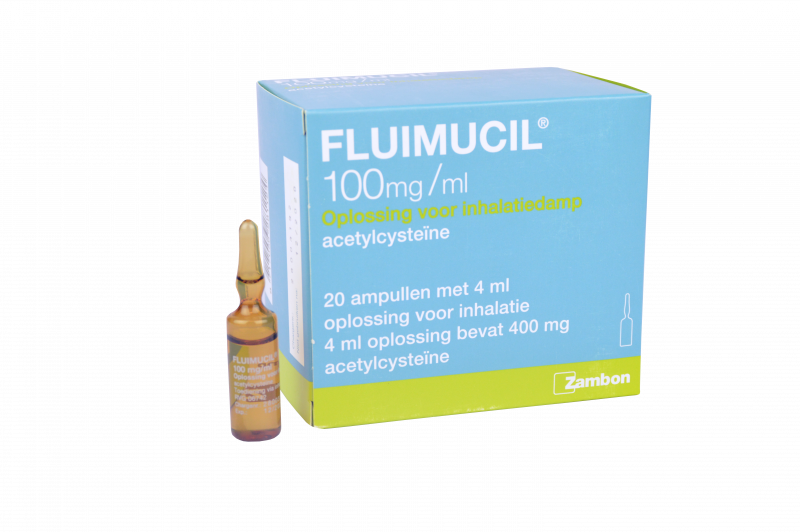 Fluimucil 600mg injection (5 amp)