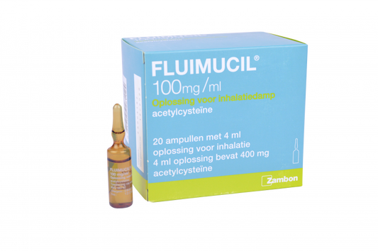 Fluimucil 600mg injection (5 amp)