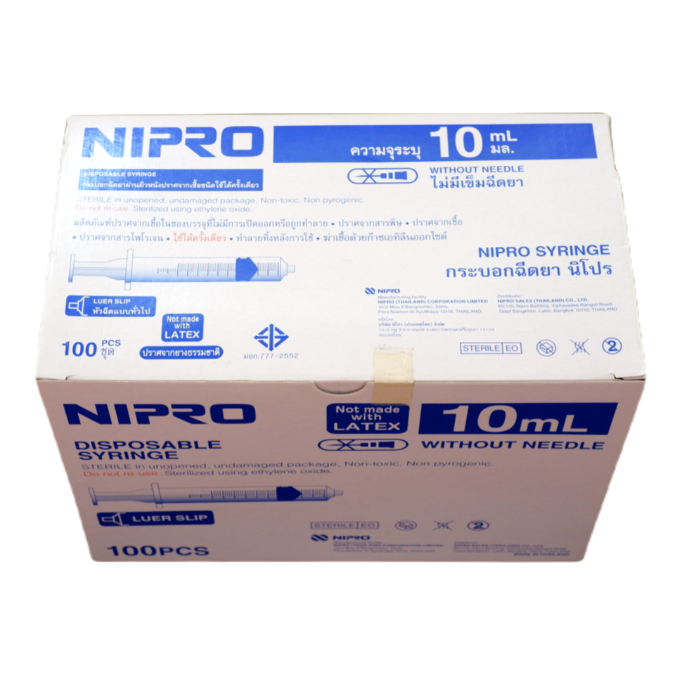 Syringe 10 Nipro (100 pcs)