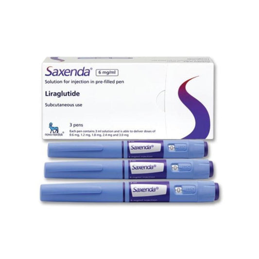 Saxenda 18mg/3ml (1 Box ทั้งหมด 3 แท่ง) เฉพาะแพทย์และคลินิก