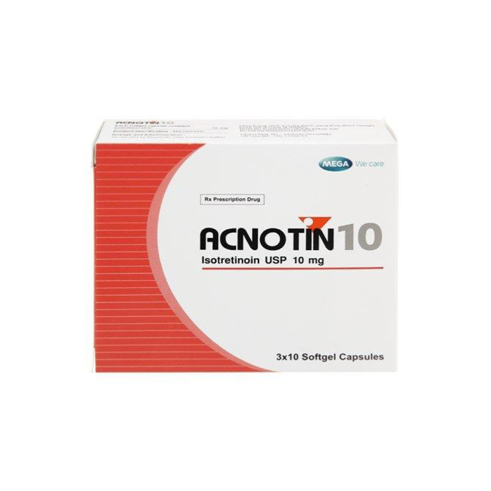 Acnotin 10 mg PO (30 tab)  5 กล่อง