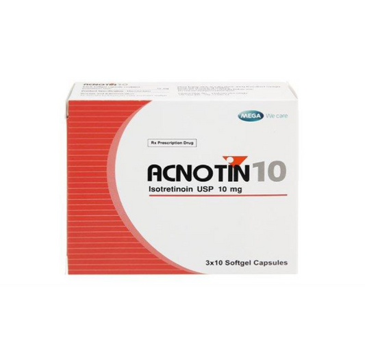 Acnotin 10 mg PO (30 tab)  1 กล่อง