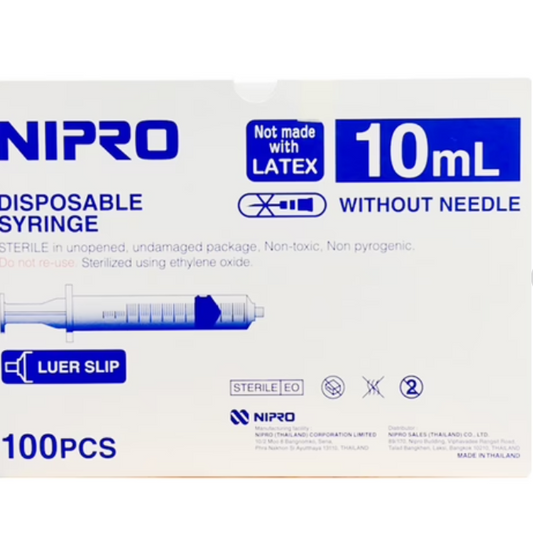 Syringe 10ml NIPRO (Box/100s)