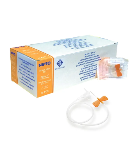 Nipro Scalp vein 25G (orange)