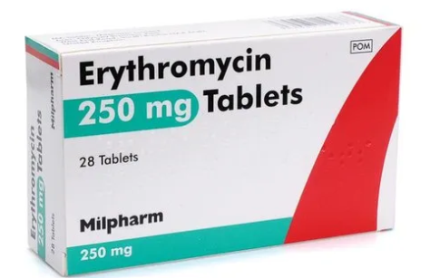 ERYTHROMED Erythromycin 250 mg (bottle 500 pcs)